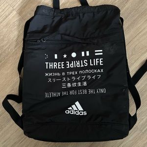 Adidas 3 Strip tote bag